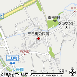 長野県大町市大町三日町512周辺の地図