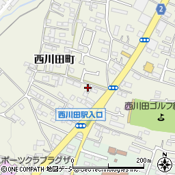 栃木県宇都宮市西川田町1周辺の地図