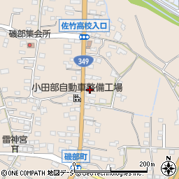 茨城県常陸太田市磯部町668周辺の地図