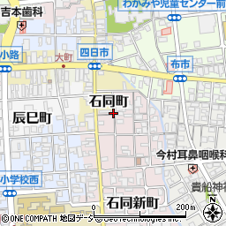 石川県白山市石同新町61周辺の地図