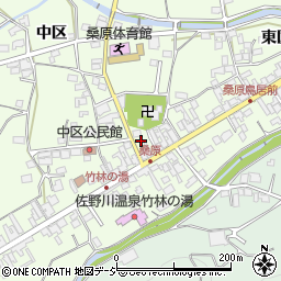 長野県千曲市桑原中区1419-3周辺の地図