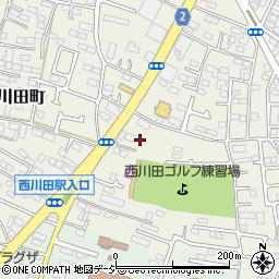 栃木県宇都宮市西川田町1171周辺の地図