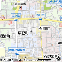 石川県白山市辰巳町41周辺の地図