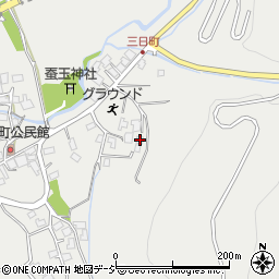 長野県大町市大町三日町8114-38周辺の地図