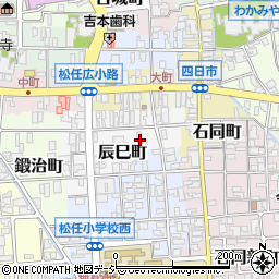 石川県白山市辰巳町53周辺の地図