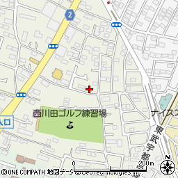 栃木県宇都宮市西川田町1167周辺の地図
