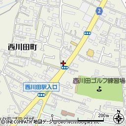 栃木県宇都宮市西川田町736周辺の地図