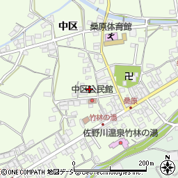 長野県千曲市桑原中区1331周辺の地図