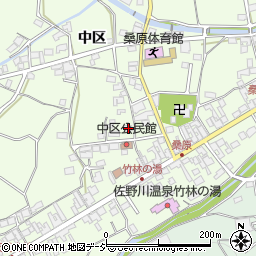 長野県千曲市桑原中区1331-4周辺の地図