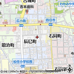 石川県白山市辰巳町50周辺の地図