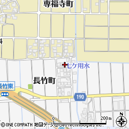 石川県白山市長竹町136周辺の地図