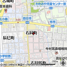 石川県白山市石同新町116周辺の地図
