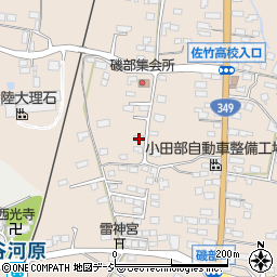 茨城県常陸太田市磯部町581周辺の地図