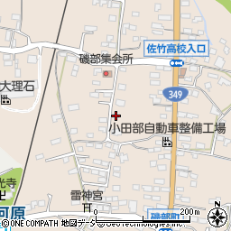 茨城県常陸太田市磯部町578周辺の地図