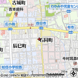 石川県白山市石同町12周辺の地図