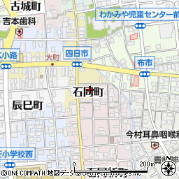 石川県白山市石同町25周辺の地図