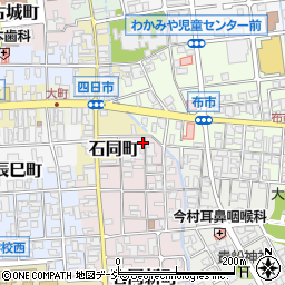 石川県白山市石同新町125周辺の地図