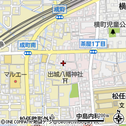 〒924-0867 石川県白山市茶屋の地図