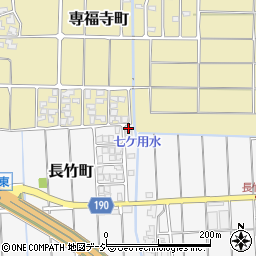 石川県白山市長竹町131-28周辺の地図