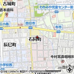 石川県白山市石同新町119周辺の地図