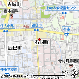 石川県白山市石同町23-1周辺の地図