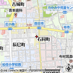 竹田米穀株式会社　石同店周辺の地図