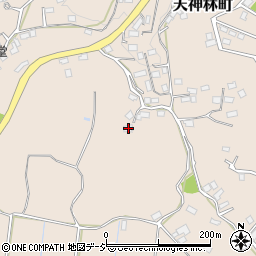 茨城県常陸太田市天神林町1963-2周辺の地図