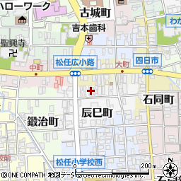 石川県白山市辰巳町11周辺の地図
