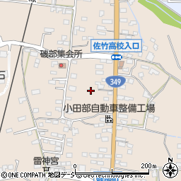 茨城県常陸太田市磯部町568周辺の地図