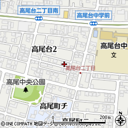 石川県金沢市高尾台2丁目310周辺の地図