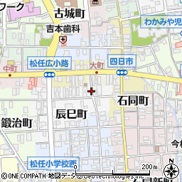 石川県白山市辰巳町22周辺の地図