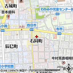 石川県白山市石同町22周辺の地図