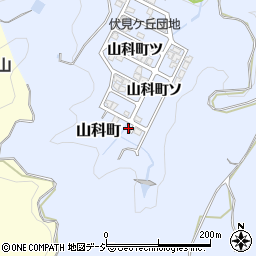 石川県金沢市山科町ソ39周辺の地図