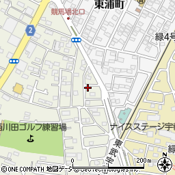 栃木県宇都宮市西川田町1158周辺の地図