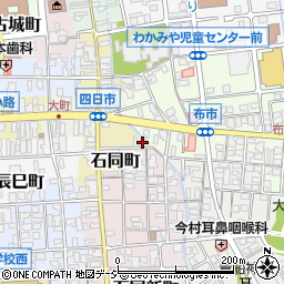 石川県白山市石同町37周辺の地図