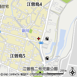 ベルステーキ 江曽島本通り店周辺の地図