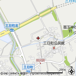 長野県大町市大町三日町423周辺の地図