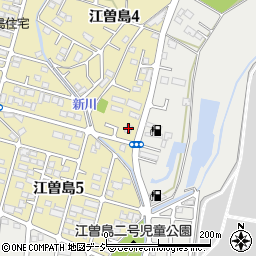 ベルステーキ江曽島本通り店周辺の地図