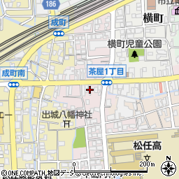 鍋島商店周辺の地図