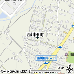 栃木県宇都宮市西川田町722周辺の地図