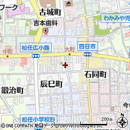 石川県白山市辰巳町23周辺の地図
