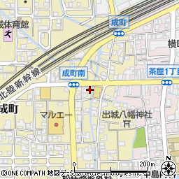 エスポアール・成町周辺の地図