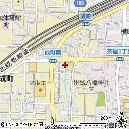 エスポアール・成町周辺の地図