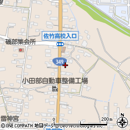 茨城県常陸太田市磯部町671周辺の地図