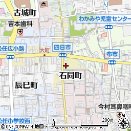 石川県白山市石同町20周辺の地図