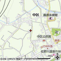 長野県千曲市桑原中区1284周辺の地図