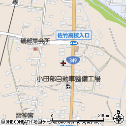茨城県常陸太田市磯部町624周辺の地図