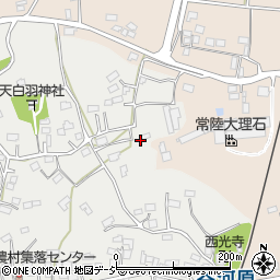 茨城県常陸太田市谷河原町36周辺の地図