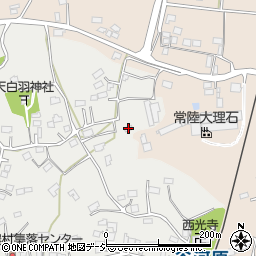 茨城県常陸太田市谷河原町36-2周辺の地図