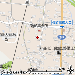 茨城県常陸太田市磯部町590周辺の地図